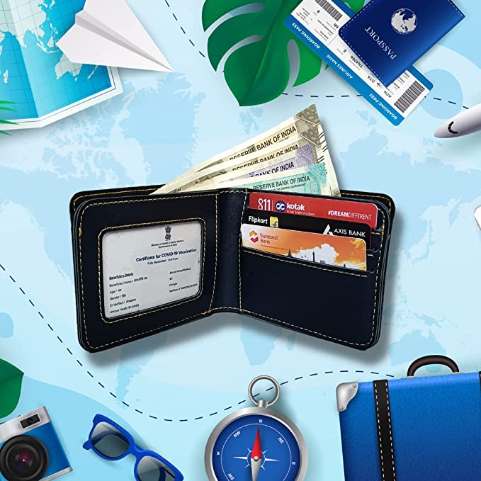 1682409469_Giftana Vegan Leather Wallet and Pen Gift Set (Navy Blue) 03